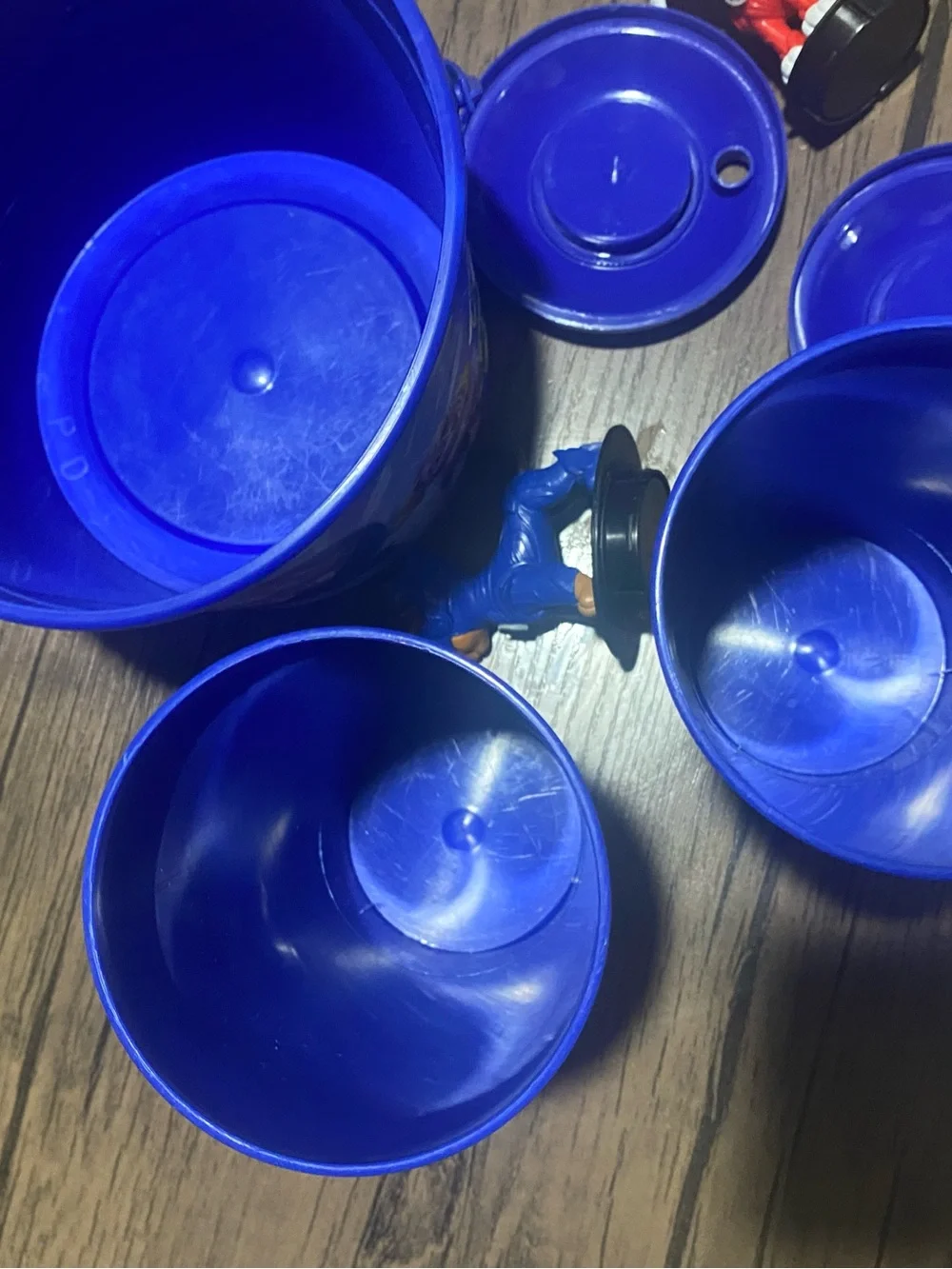PAW Patrol Kids‎ Popcorn Bucket Set with Blue Cups and Character Lids